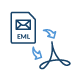 Convert EML Files to PDF Document