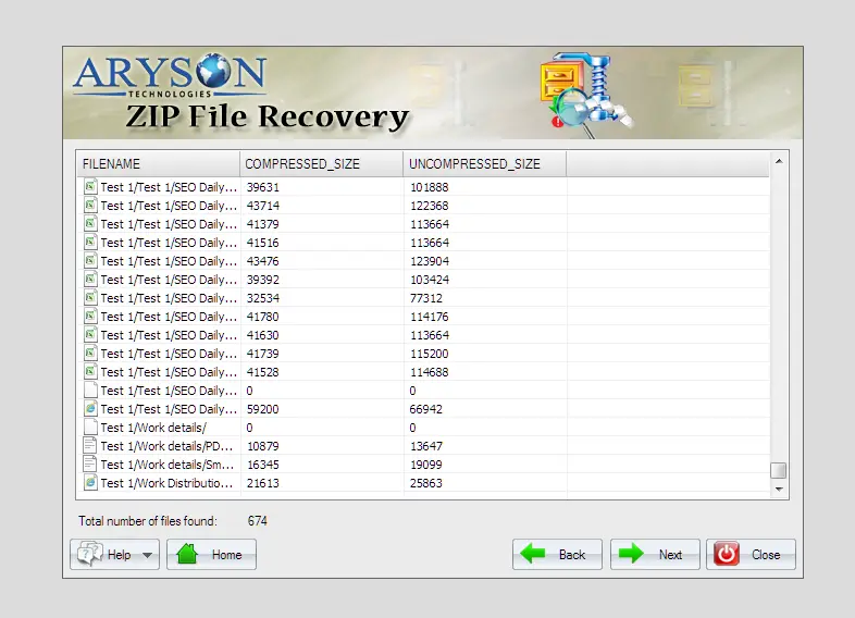 Zip File Repair