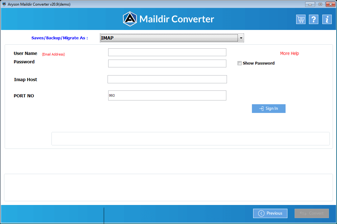 Maildir Converter