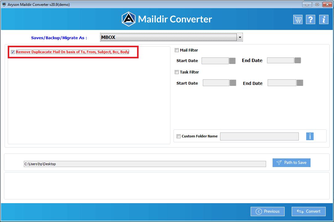 Maildir Converter