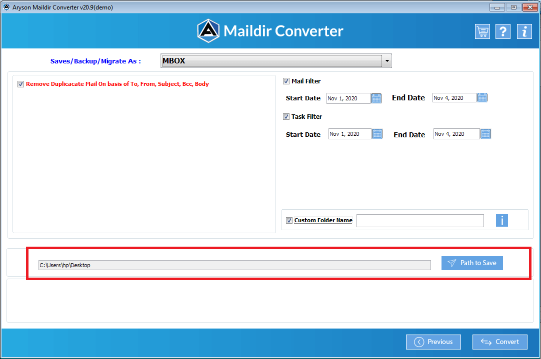 Maildir Converter