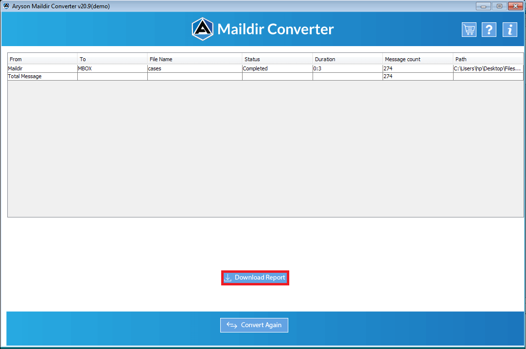 Maildir Converter