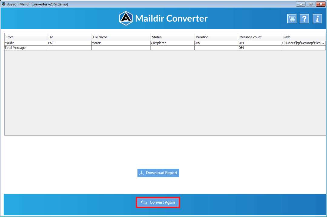 Maildir Converter