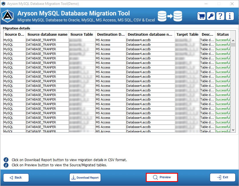 MySQL Database Migration