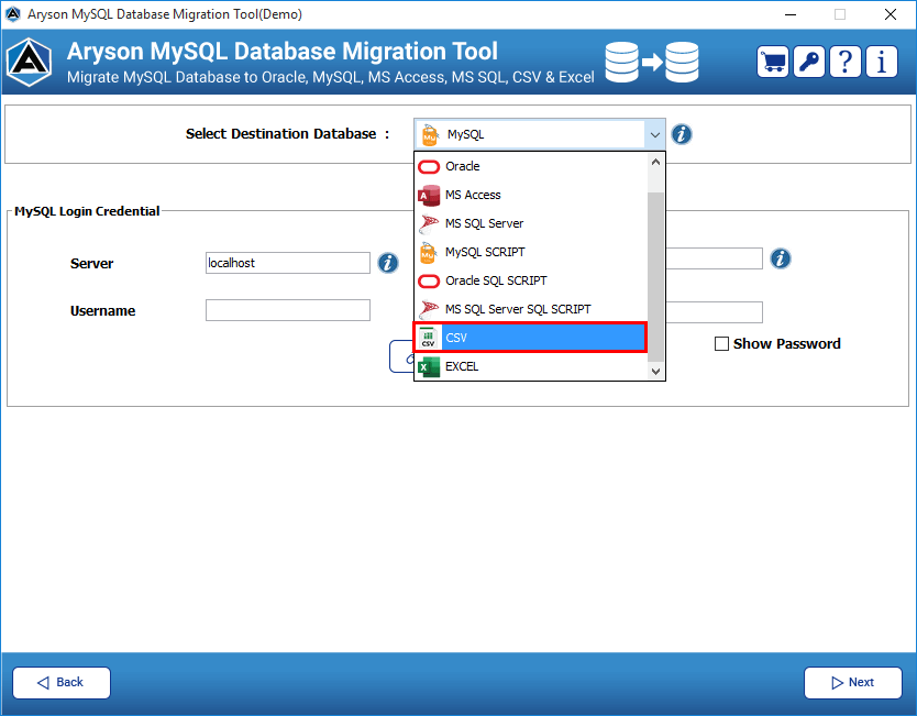 MySQL Database Migration