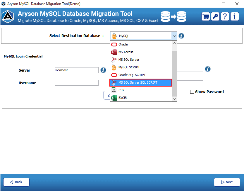 MySQL Database Migration