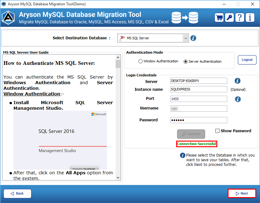 MySQL Database Migration