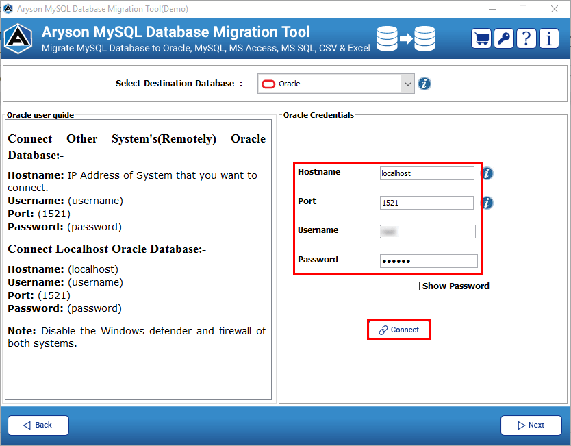 MySQL Database Migration