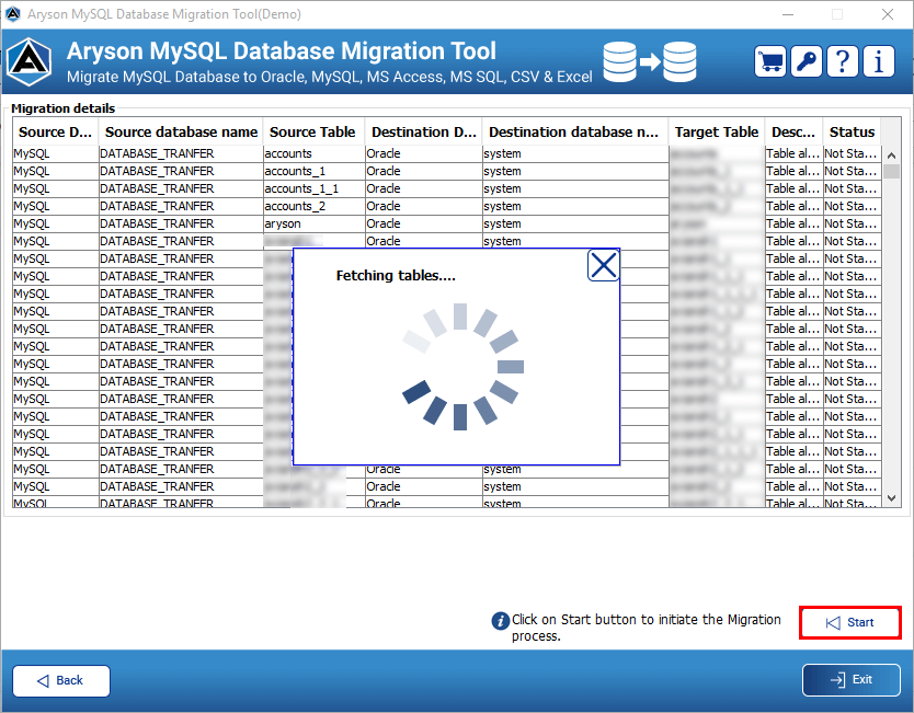 MySQL Database Migration