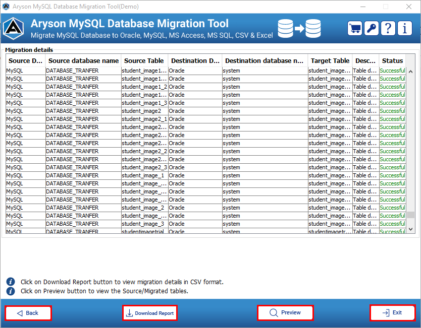 MySQL Database Migration