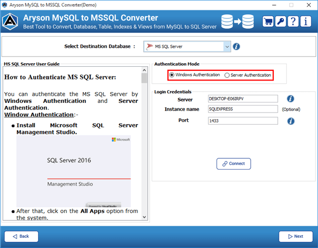 MySQL to MS SQL Converter