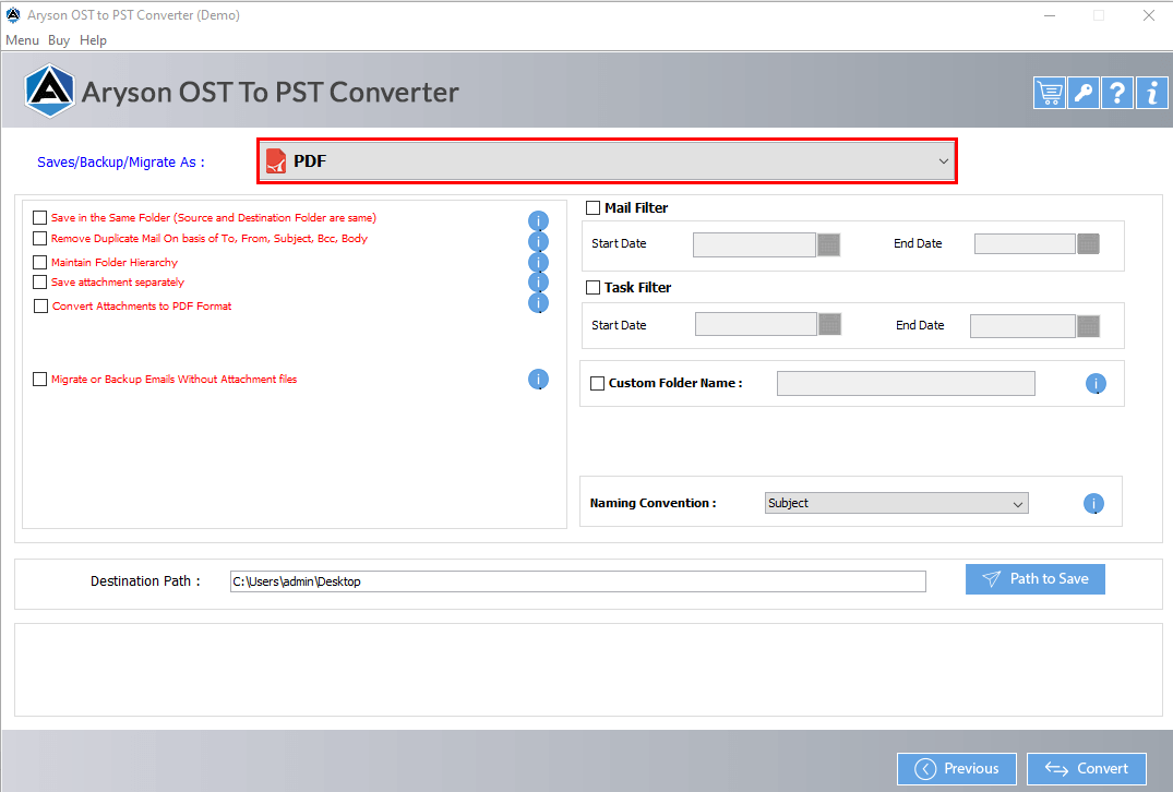 OST to PDF Converter