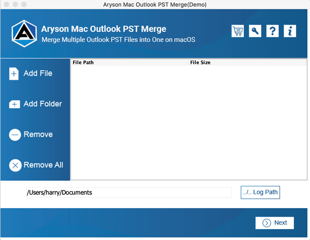 Mac Outlook PST Merge Tool