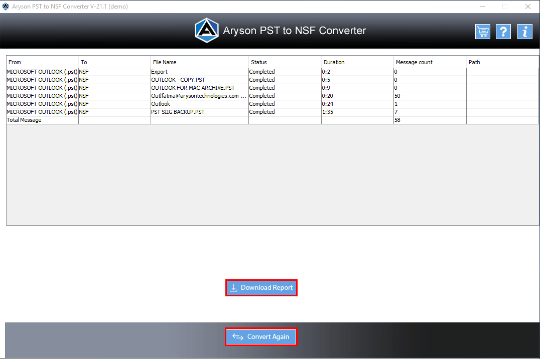 Import PST to Office 365