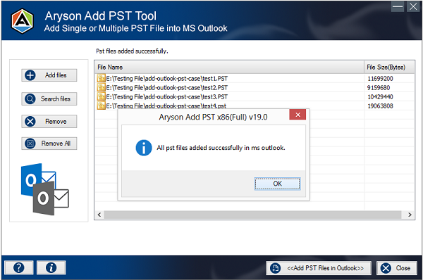 Aryson Add PST Tool Windows 11 download