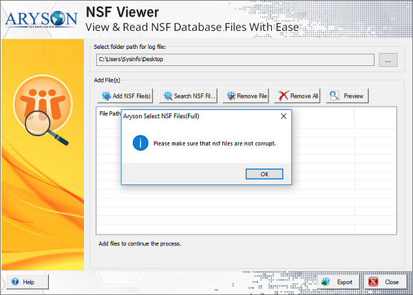 Windows 8 NSF File Viewer full