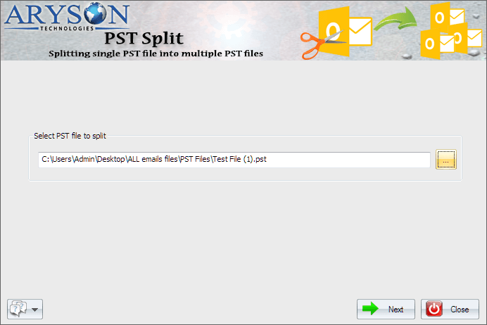 Aryson Split PST Software 22.7 full